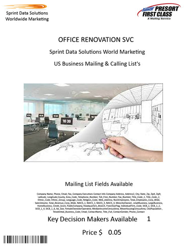 OFFICE RENOVATION SVC