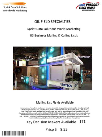 OIL FIELD SPECIALTIES