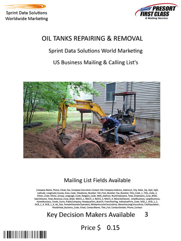 OIL TANKS REPAIRING & REMOVAL