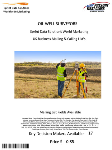 OIL WELL SURVEYORS