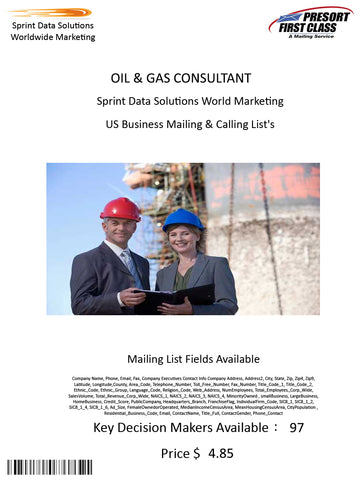 OIL & GAS CONSULTANT