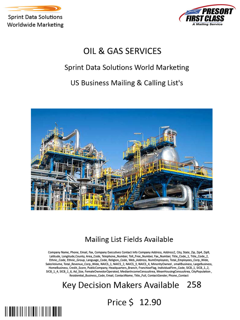 OIL & GAS SERVICES