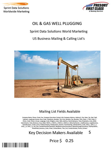 OIL & GAS WELL PLUGGING