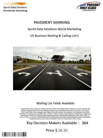 PAVEMENT MARKING