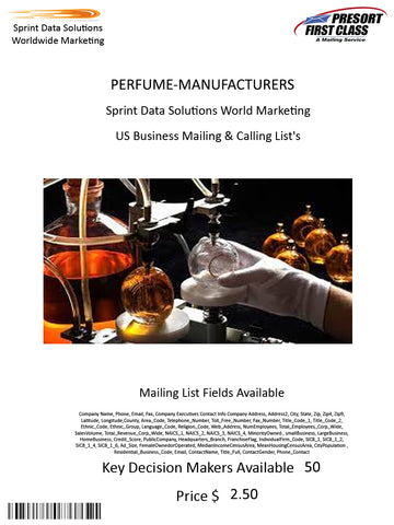 PERFUME-MANUFACTURERS