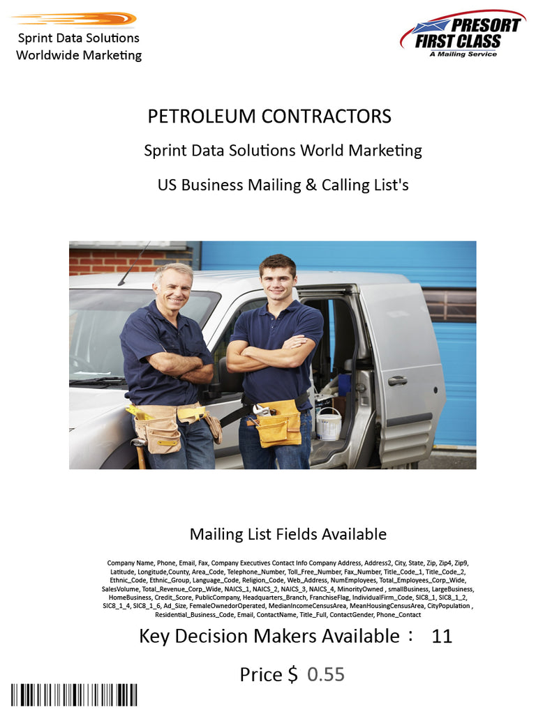 PETROLEUM CONTRACTORS