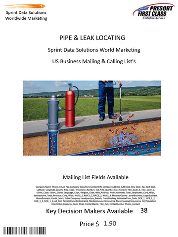 PIPE & LEAK LOCATING