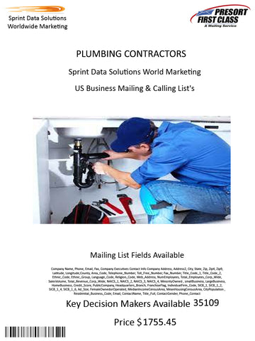 PLUMBING CONTRACTORS