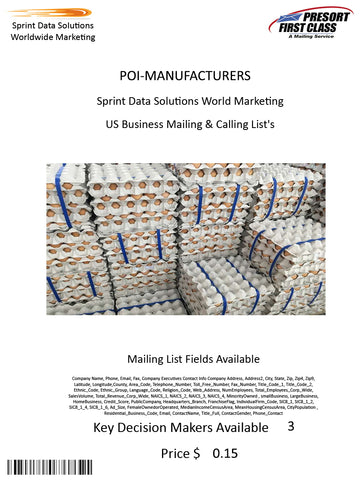 POI-MANUFACTURERS