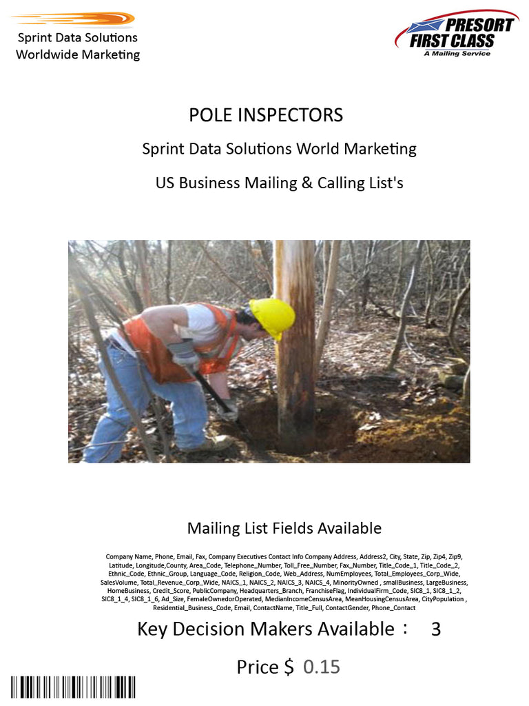 POLE INSPECTORS