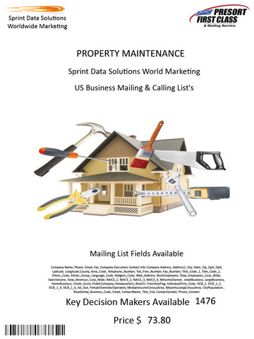 PROPERTY MAINTENANCE