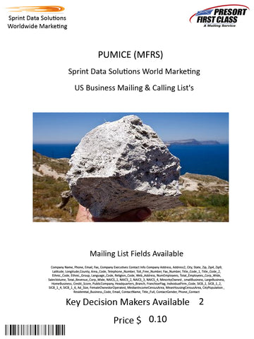 PUMICE (MFRS)