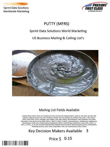 PUTTY (MFRS)