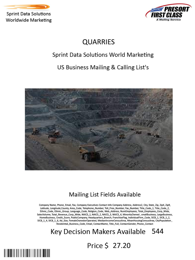 QUARRIES