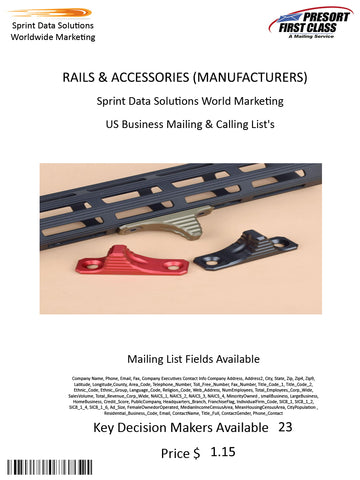 RAILS & ACCESSORIES (MANUFACTURERS)