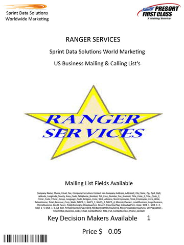 RANGER SERVICES