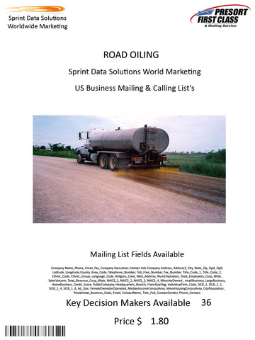 ROAD OILING