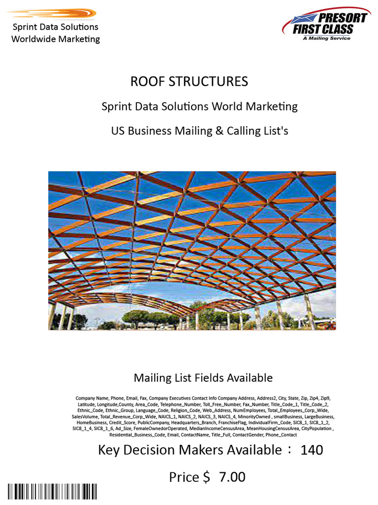 ROOF STRUCTURES