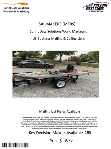 SAILMAKERS (MFRS)