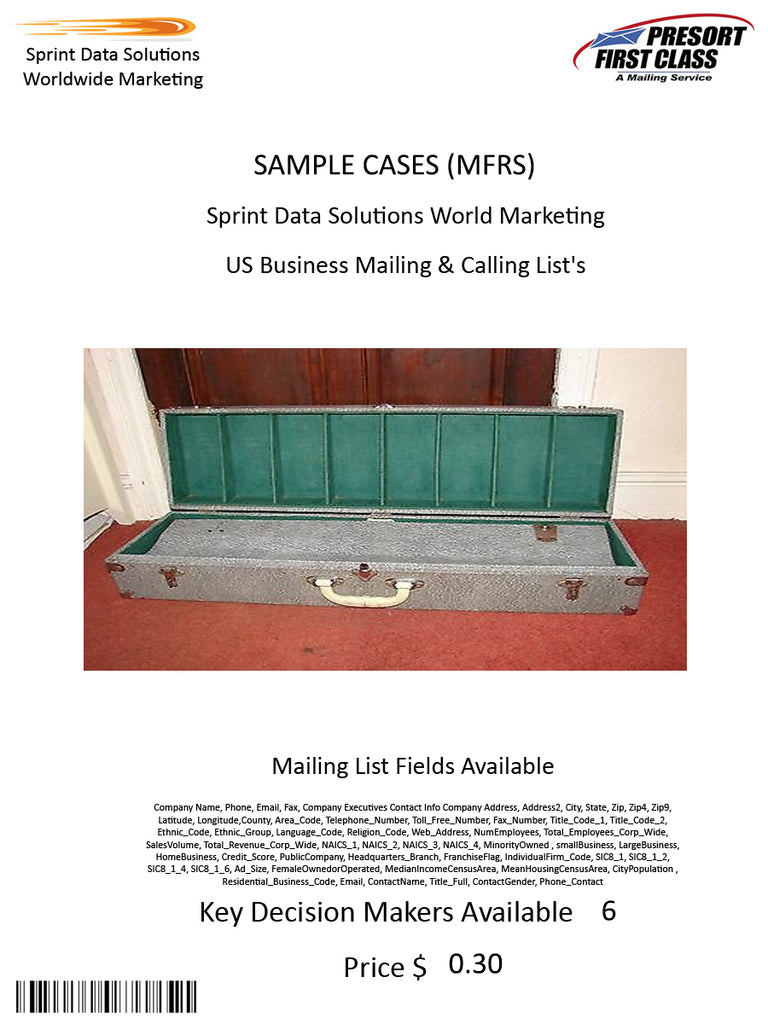 SAMPLE CASES (MFRS)