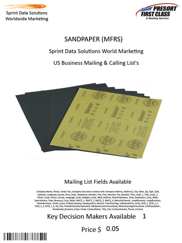 SANDPAPER (MFRS)