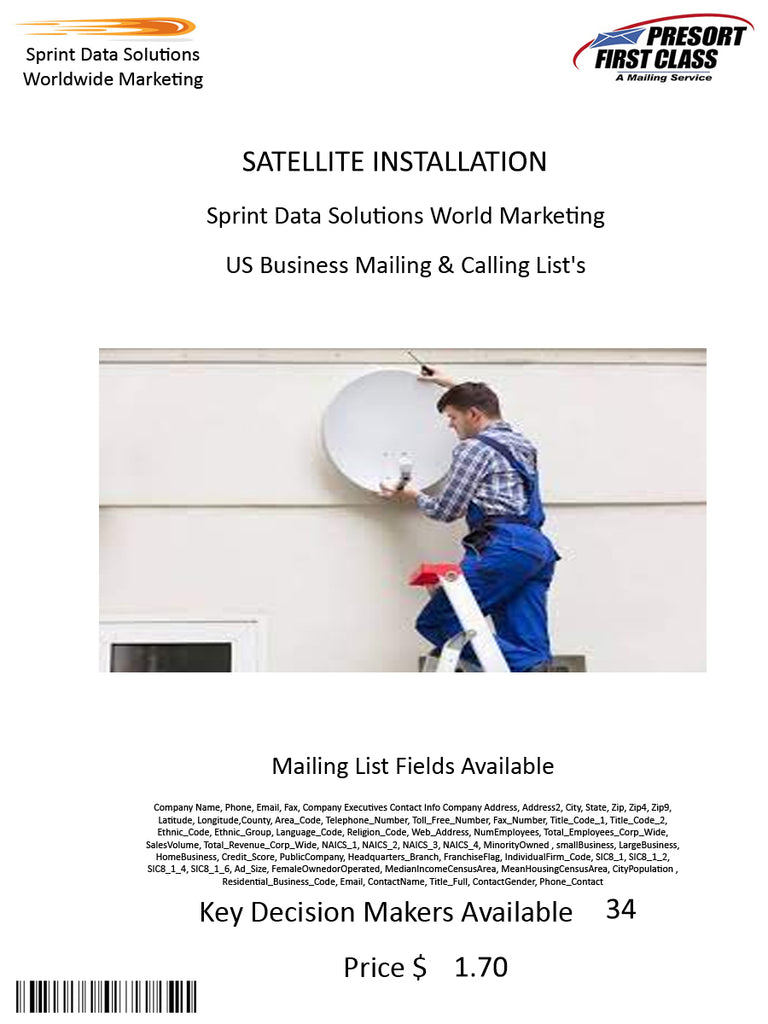 SATELLITE INSTALLATION