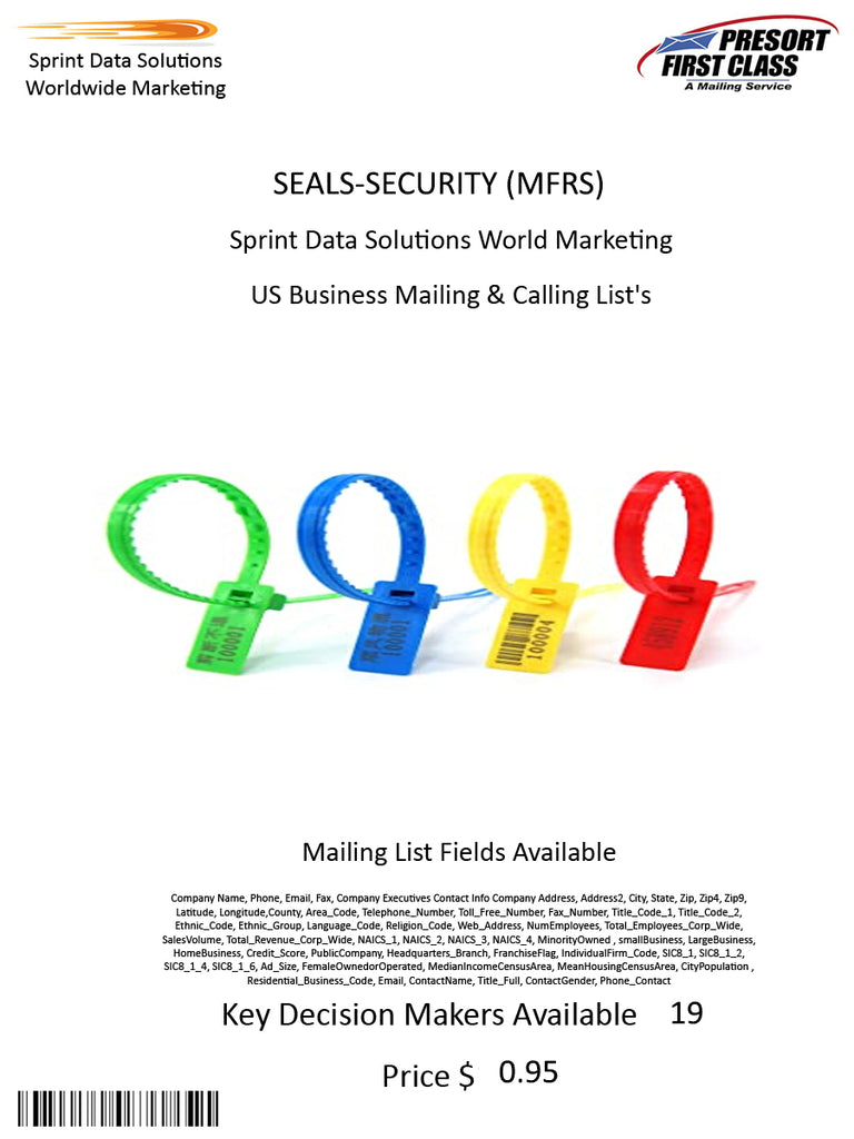 SEALS-SECURITY (MFRS)