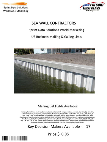 SEA WALL CONTRACTORS