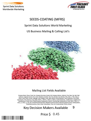 SEEDS-COATING (MFRS)