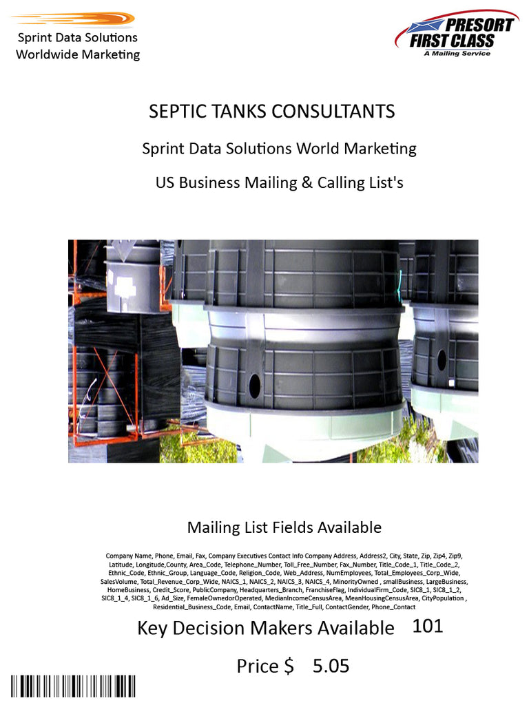 SEPTIC TANKS CONSULTANTS