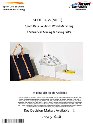 SHOE BAGS (MFRS)