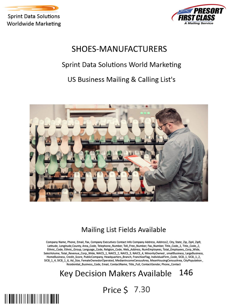 SHOES-MANUFACTURERS