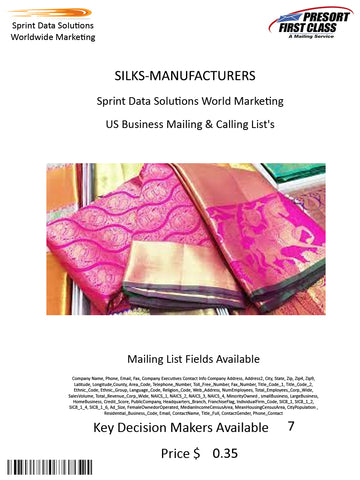 SILKS-MANUFACTURERS