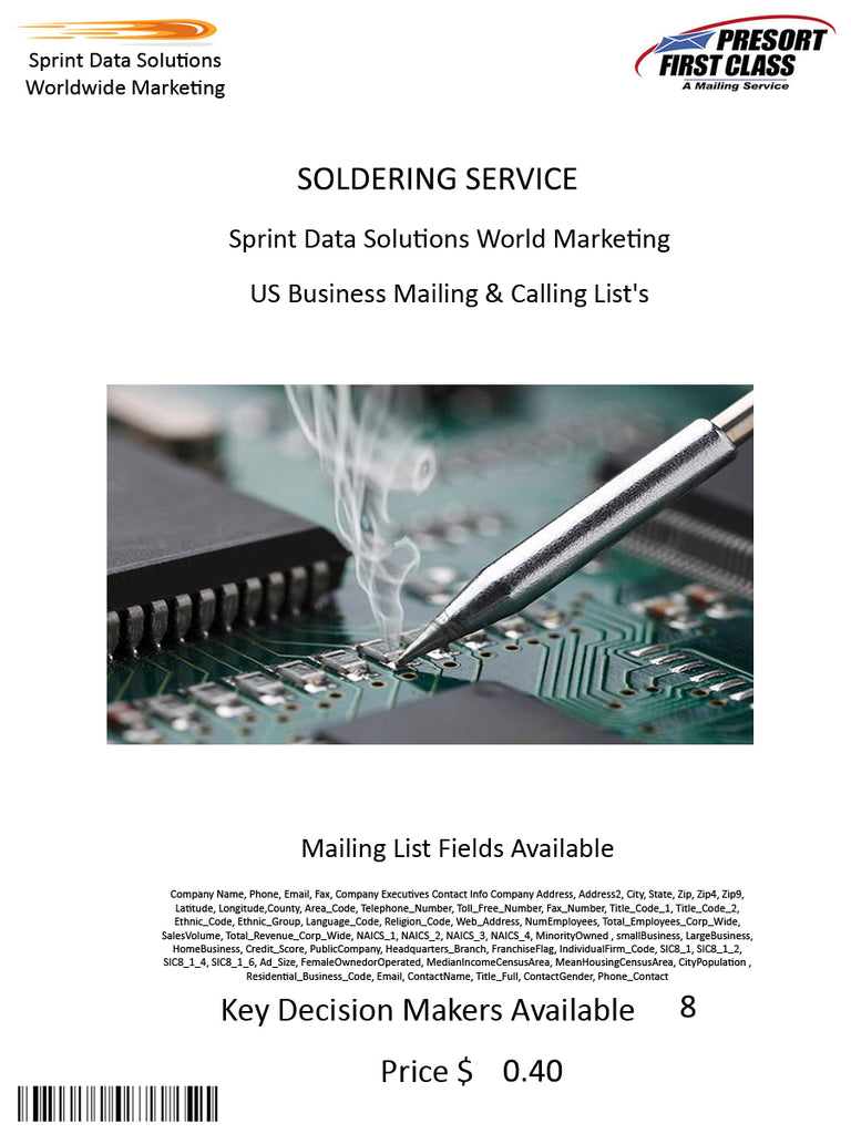 SOLDERING SERVICE