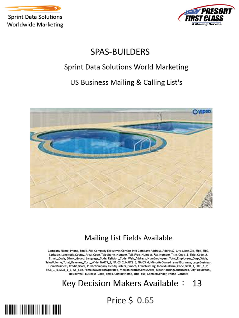 SPAS-BUILDERS