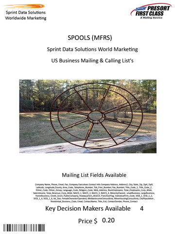 SPOOLS (MFRS)