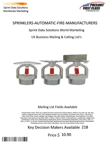 SPRINKLERS-AUTOMATIC-FIRE-MANUFACTURERS