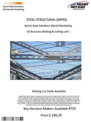 STEEL-STRUCTURAL (MFRS)