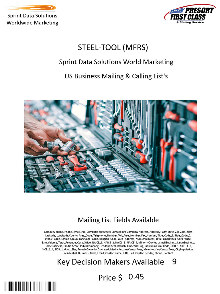 STEEL-TOOL (MFRS)