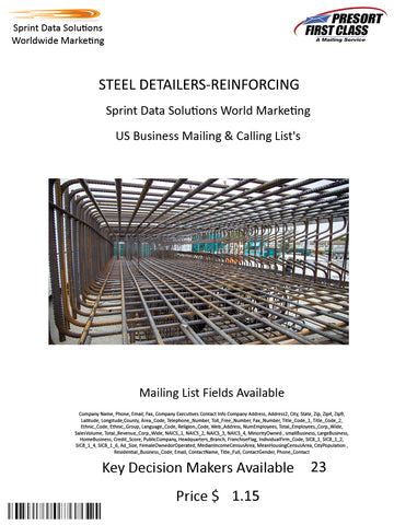 STEEL DETAILERS-REINFORCING