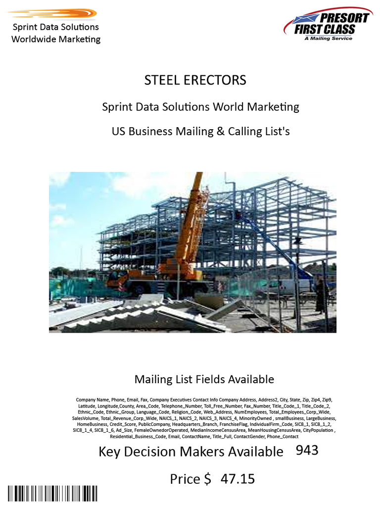 STEEL ERECTORS