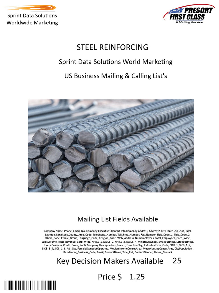 STEEL REINFORCING