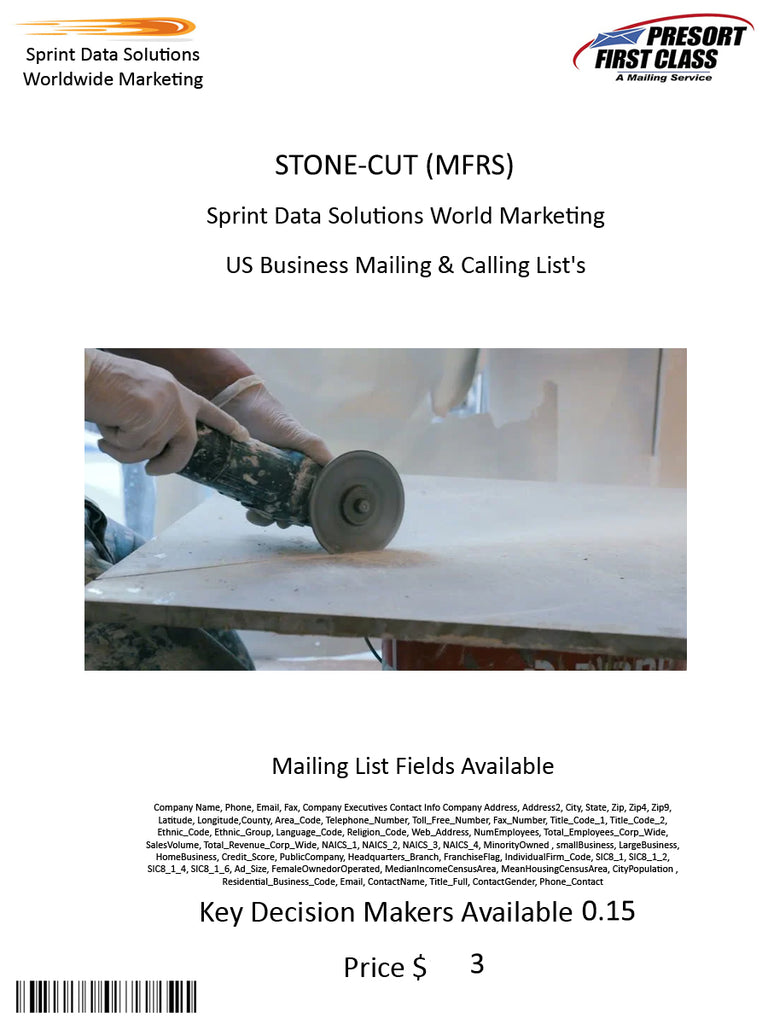 STONE-CUT (MFRS)