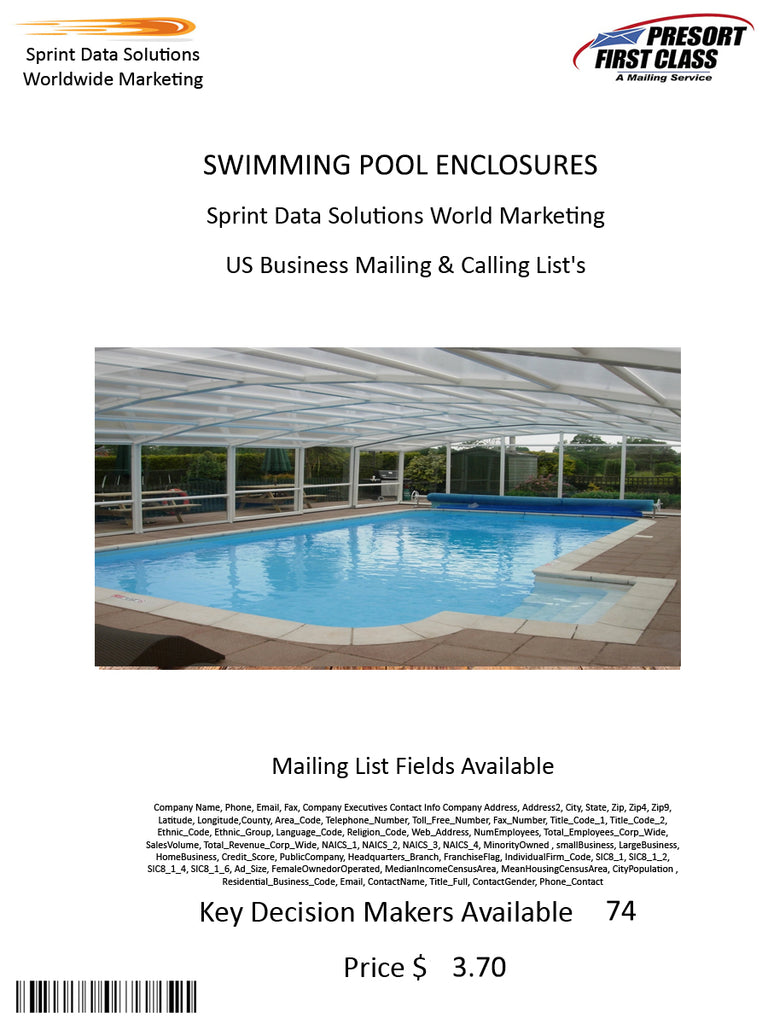 SWIMMING POOL ENCLOSURES