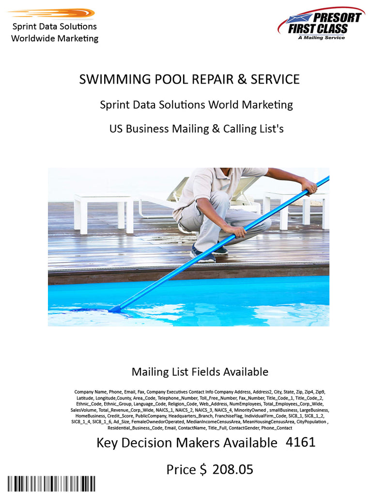 SWIMMING POOL REPAIR & SERVICE