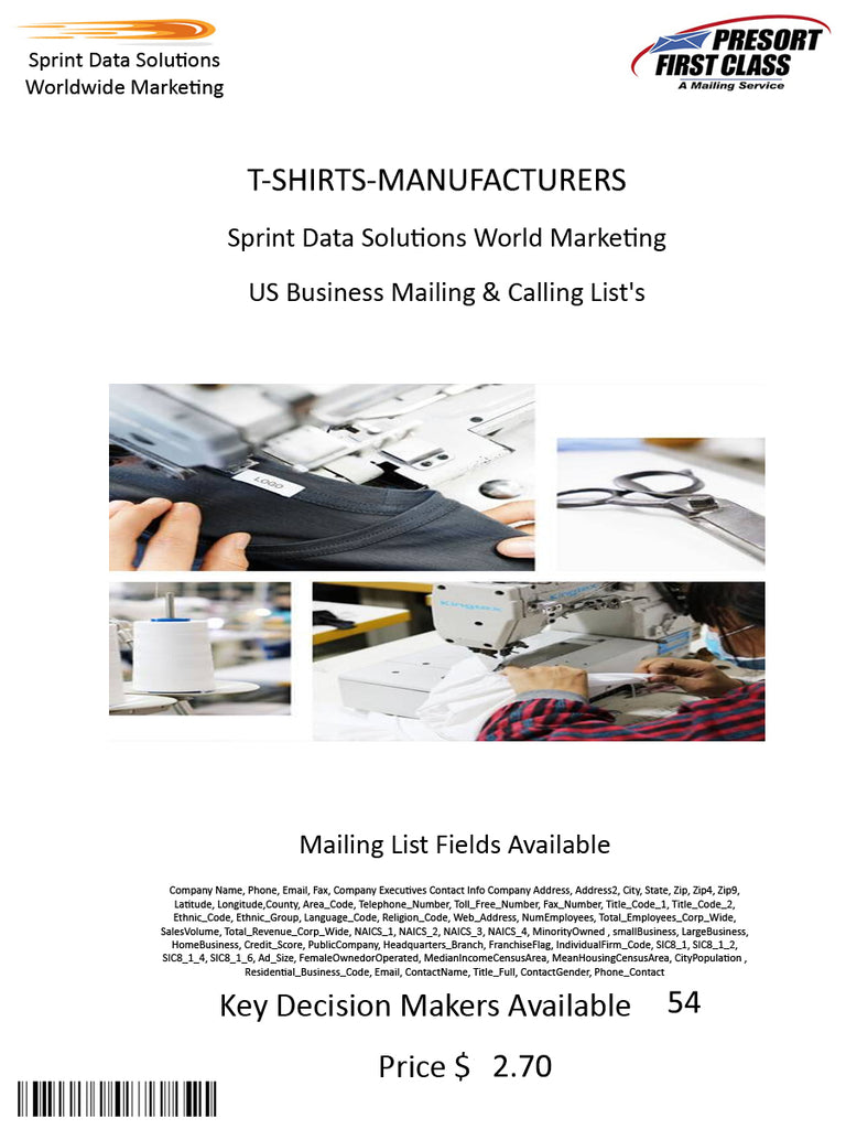 T-SHIRTS-MANUFACTURERS