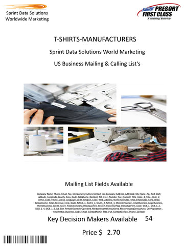 T-SHIRTS-MANUFACTURERS