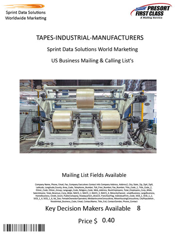 TAPES-INDUSTRIAL-MANUFACTURERS