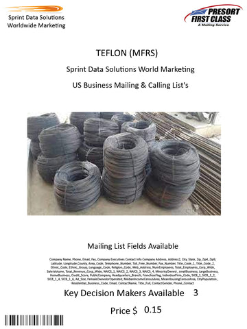 TEFLON (MFRS)