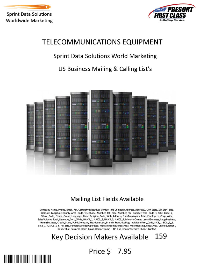 TELECOMMUNICATIONS EQUIPMENT